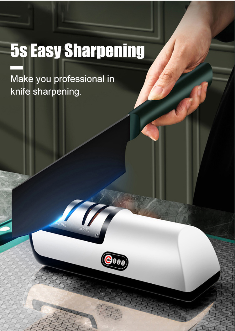 Electric Adjustable Knife Sharpener for Home Use
