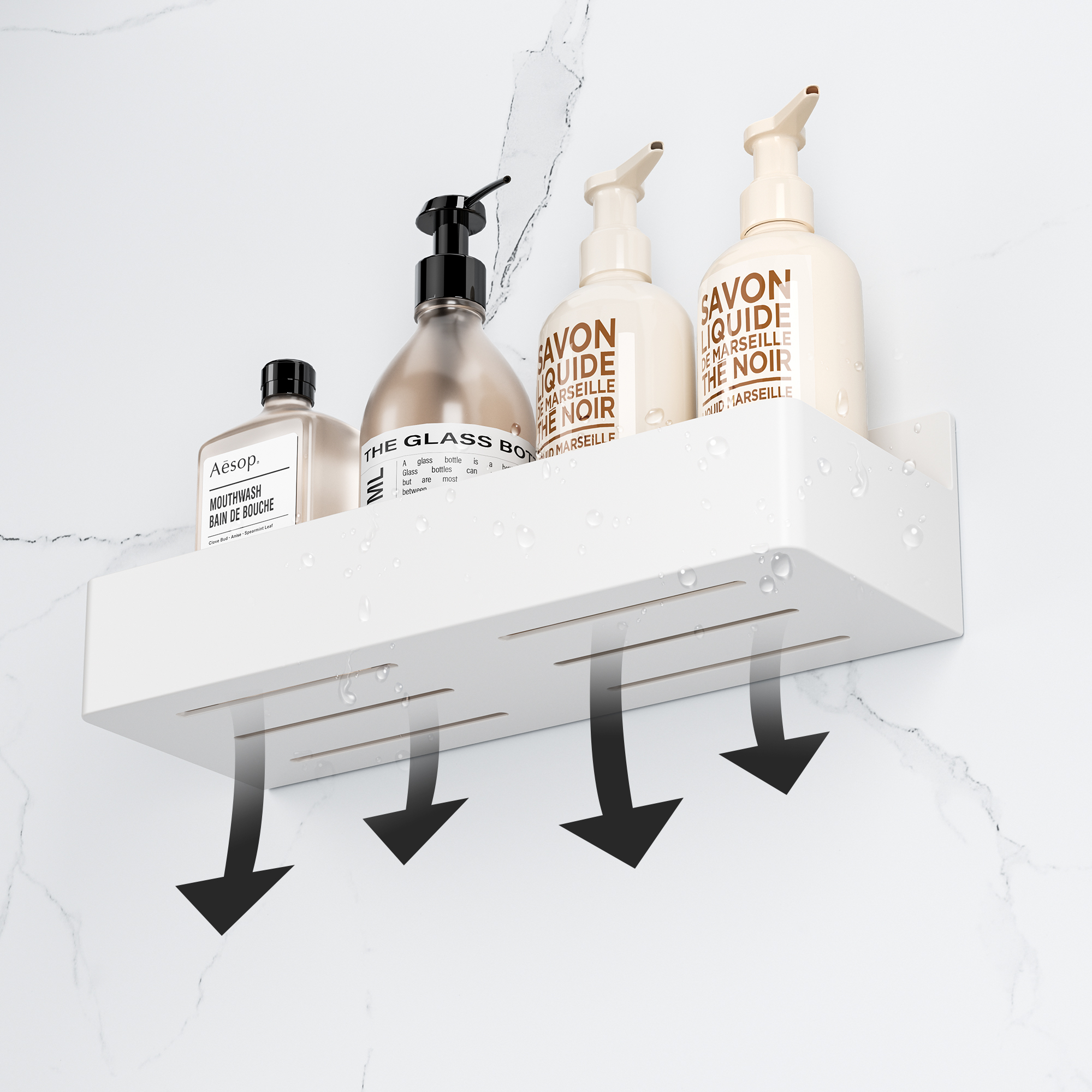 Magnetic rack for microwaves and small items