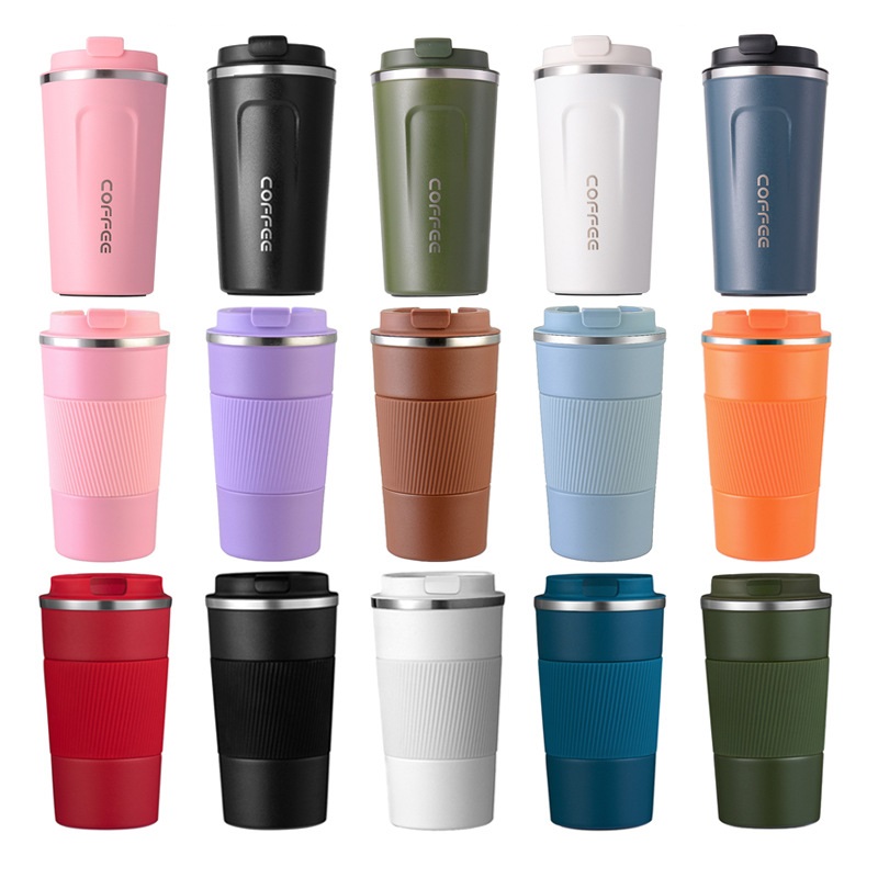 Stainless Steel Double Wall Coffee Thermos Mug for Office and Travel