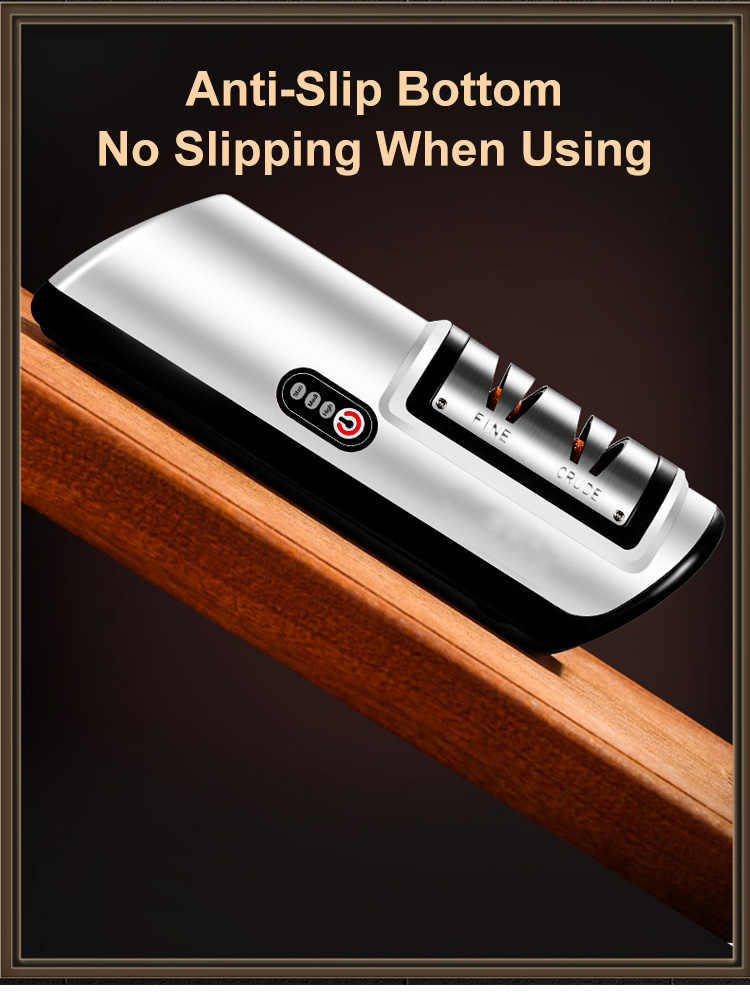 USB Rechargeable Sharpener for Knives and Tools