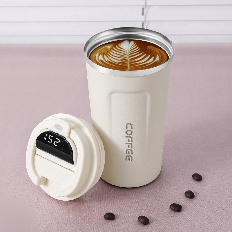 thermal coffee mug keeping drinks hot and cold