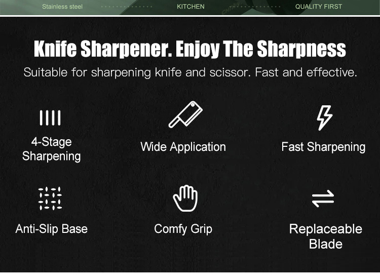 Electric Knife Sharpener for Kitchen & Grinder 2025