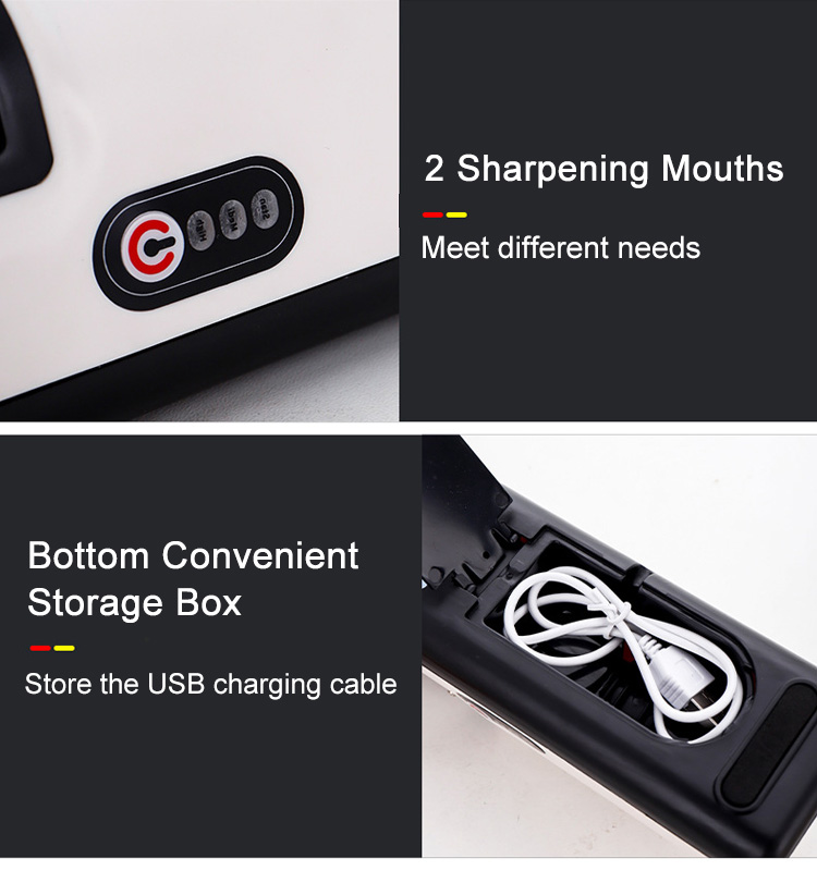 Home Kitchen Electric Knife Sharpener Adjustable