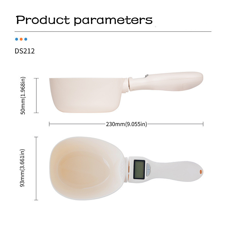 Lightweight and accurate baby food scale
