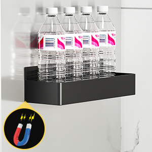 Compact 2-layer magnetic storage rack