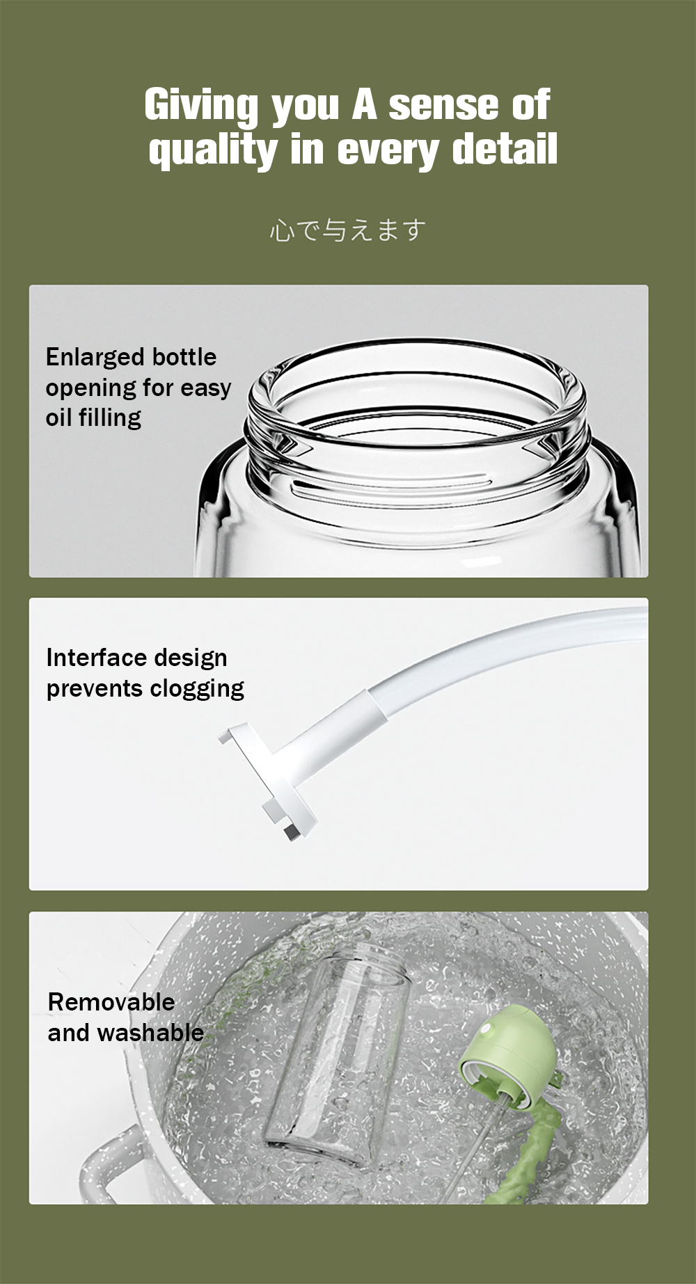 Healthy cooking oil sprayer for home use