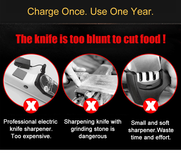 Kitchen Knife & Grinder Sharpener Electric Tool