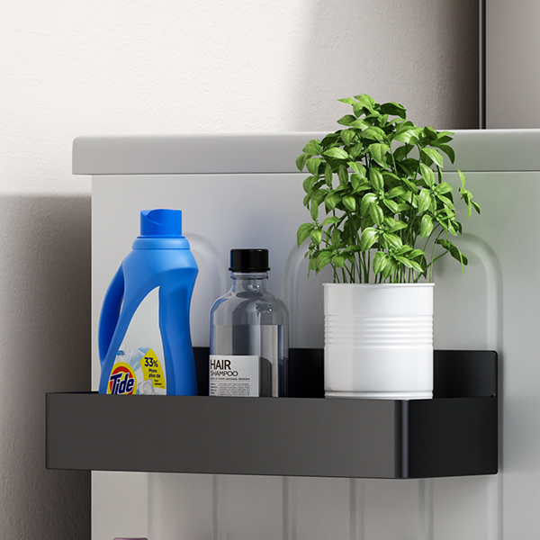 White kitchen organizer for refrigerator